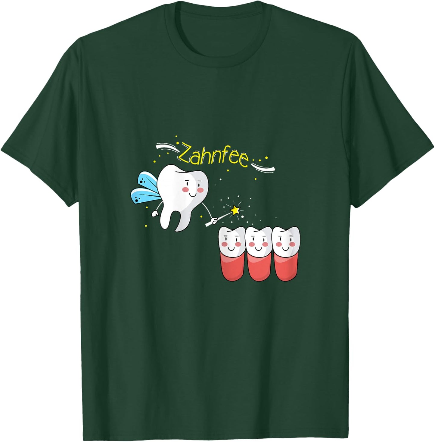 Tooth Fairy Carnival Party Costume Fancy Dress , black T-Shirt - T-Shirt | Forest