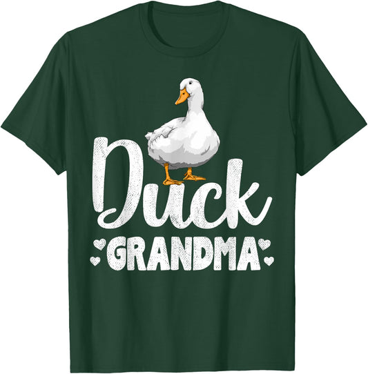 Duck Grandma Funny Water Ducklings T-Shirt - T-Shirt | Forest