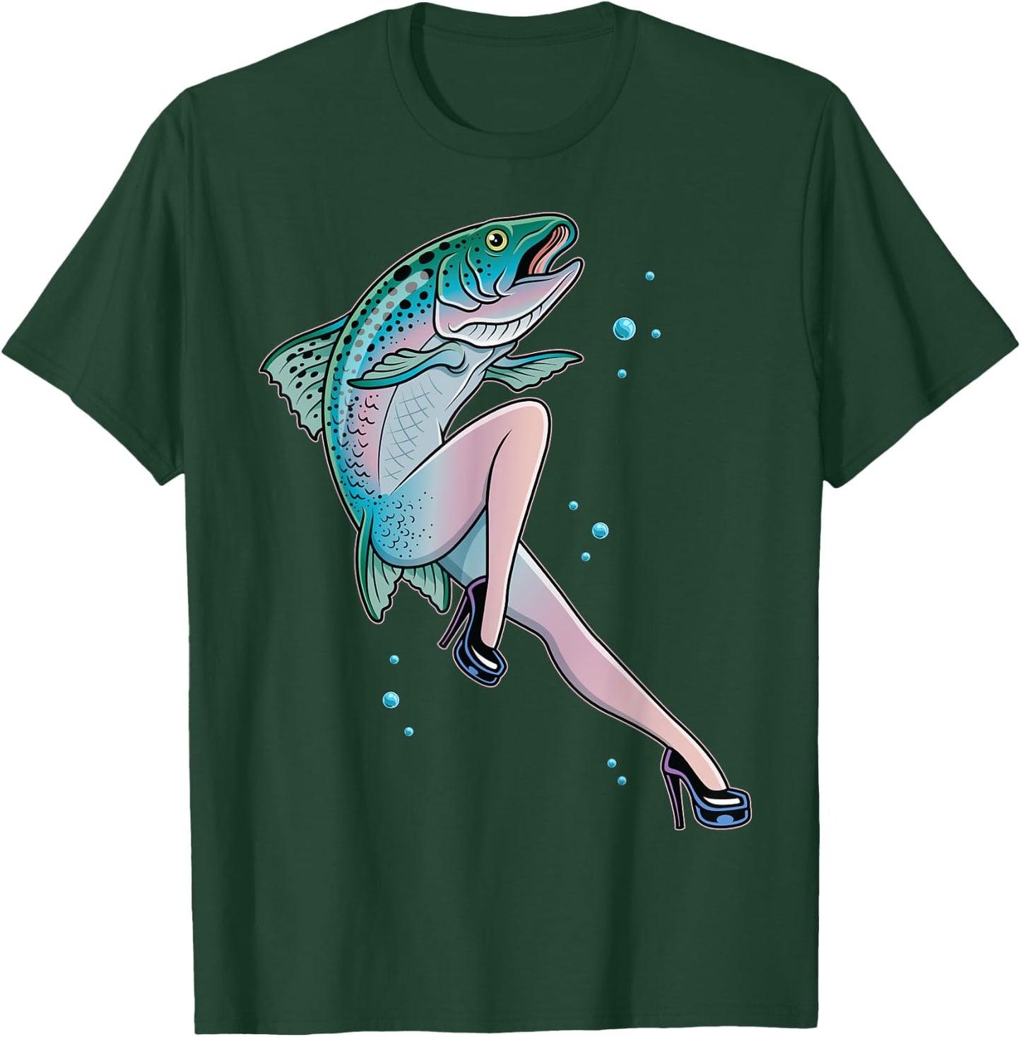 Reverse Mermaid T-Shirt - T-Shirt | Forest