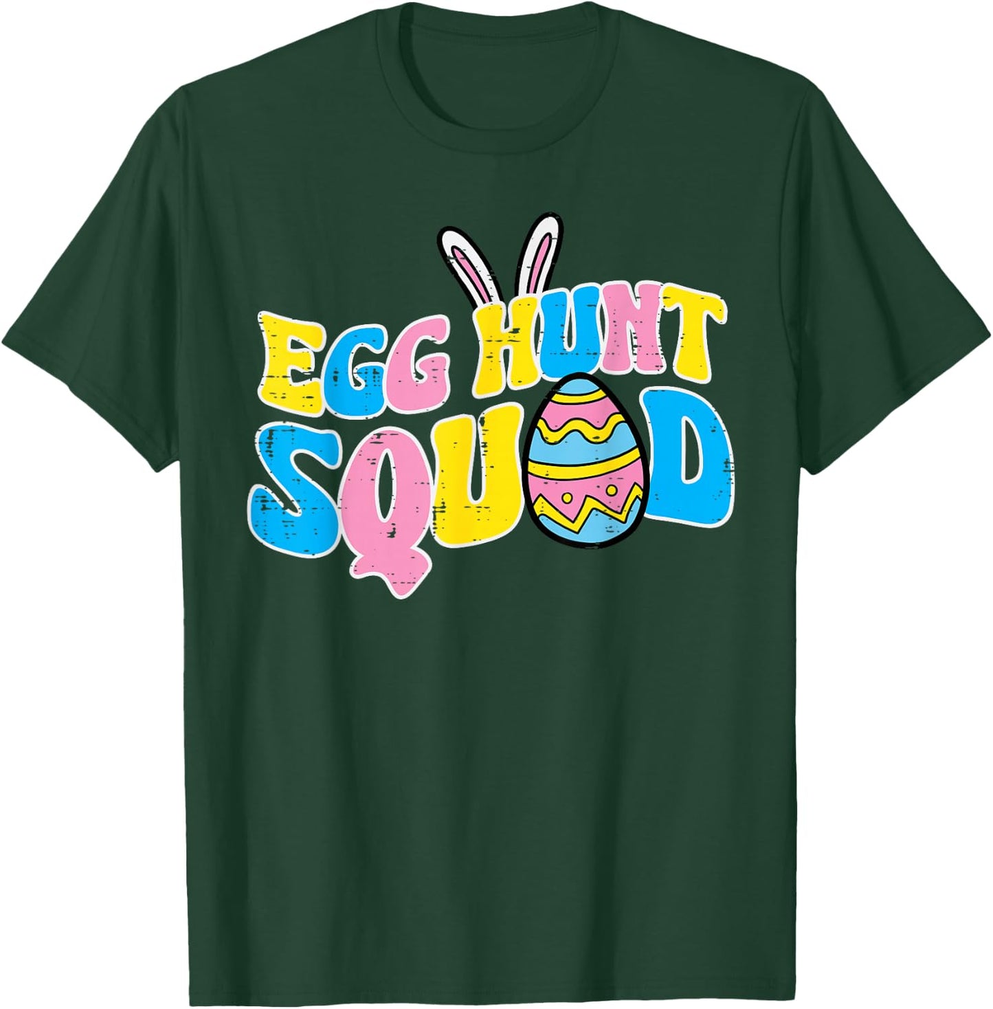 Easter Egg Hunt Squad Family Matching Boys Girls Kid Toddler T-Shirt - T-Shirt | Forest
