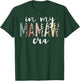 In My Mamaw Era Leopard Letter Print Funny Gifts For Mamaw T-Shirt - T-Shirt | Forest