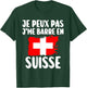 J'Peux Pas J'Me Barre En Suisse Travel Gift , Black, S T-Shirt - T-Shirt | Forest