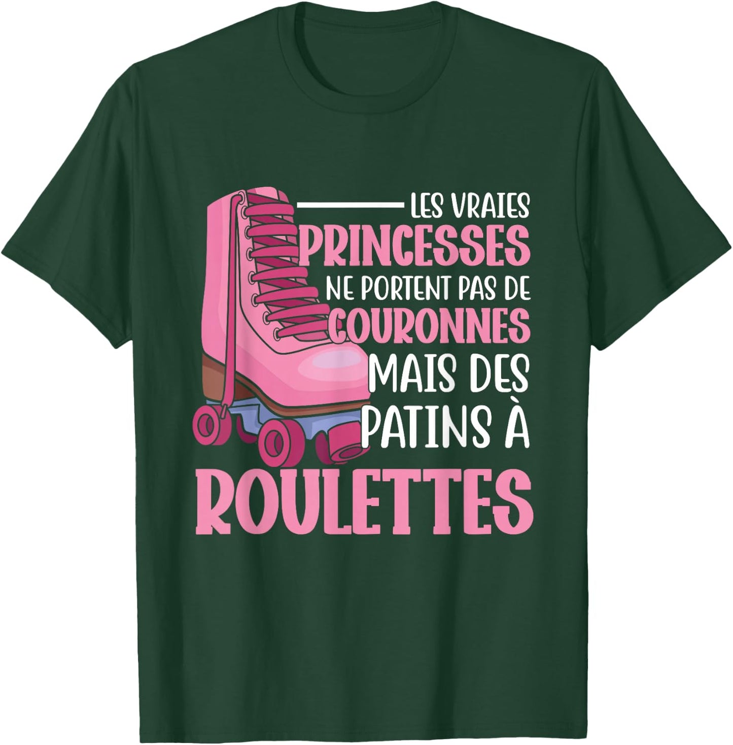 Roller Skates Rollerskating Rollerskate Roller Skater , Black, S T-Shirt - T-Shirt | Forest