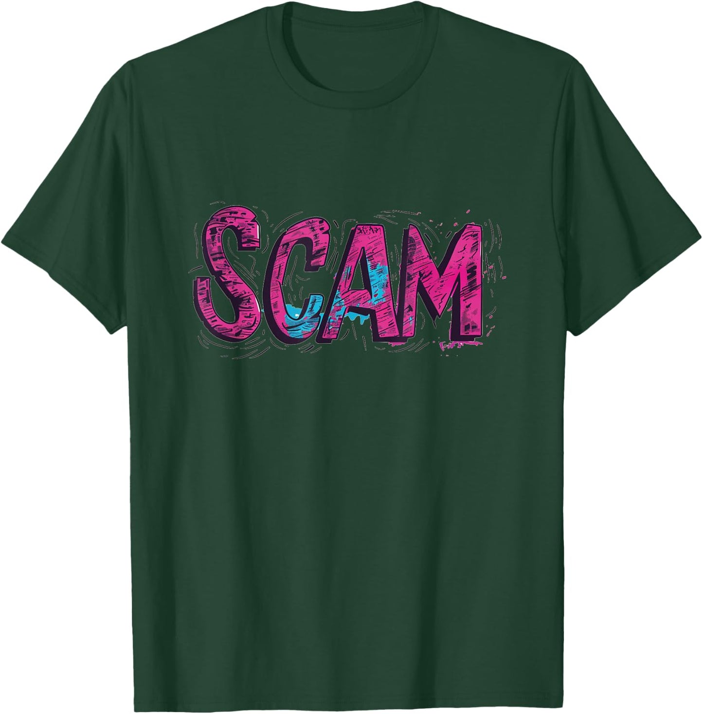 Funny Scam Speech Costume for Boys and Girls T-Shirt - T-Shirt | Forest