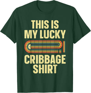 Cool Cribbage Design Women Card Game Cribbage Lover T-Shirt - T-Shirt | Forest