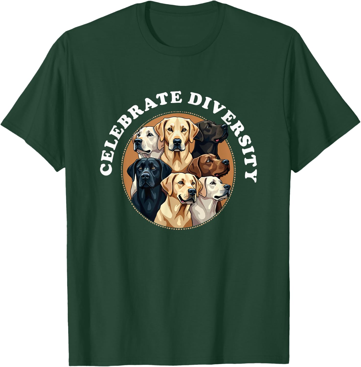 NCM Labrador Retriever Dog -Kids Funny Lab Dog T-Shirt - T-Shirt | Forest