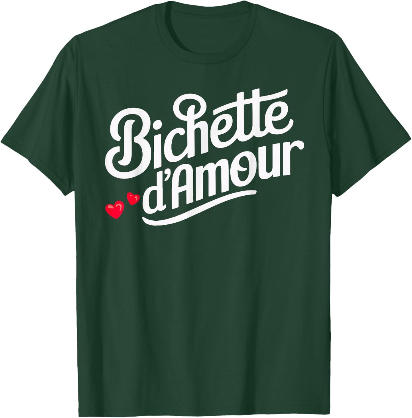 Bichette d'Amour Gift Women's Bichette d'Amour , Black, S T-Shirt - T-Shirt | Forest