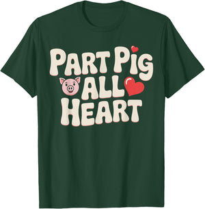 Aortic Pig Valve Surgery Part Pig T-Shirt - T-Shirt | Forest