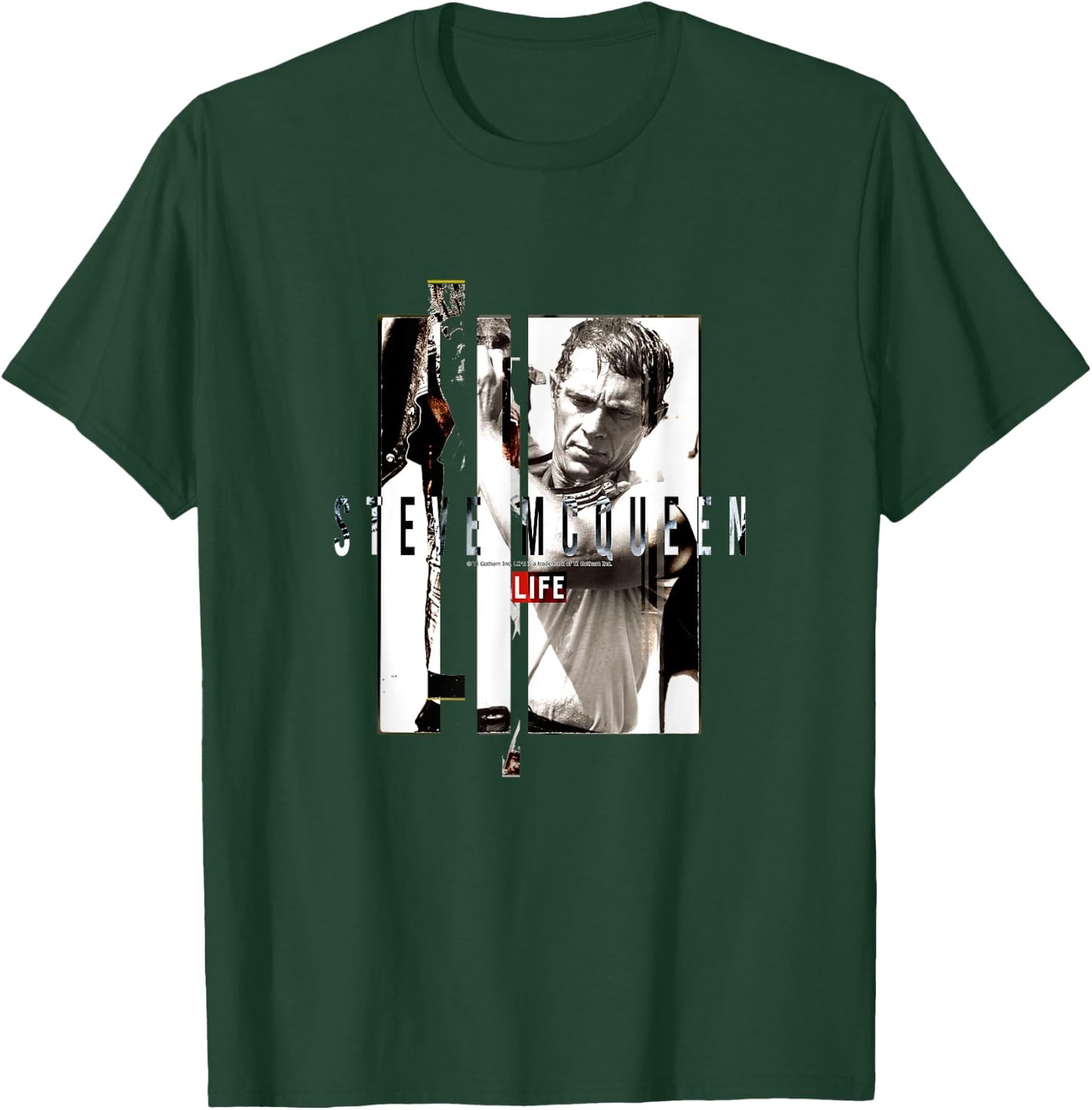 LIFE Bildersammlung _ Steve McQueen 02 T-Shirt - T-Shirt | Forest
