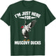 Muscovy Duck Owner Muscovy Duck Food Enclosure Muscovy Ducks T-Shirt - T-Shirt | Forest