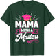 Mama With A Masters Wife Masters Degree Graduation T-Shirt - T-Shirt | Forest