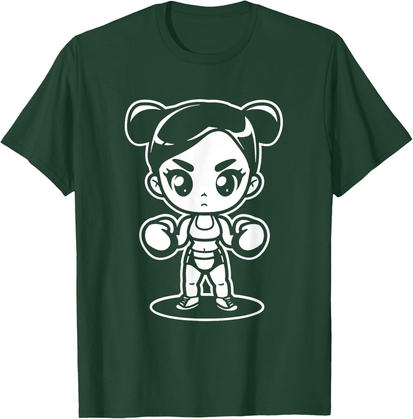 Funny Boxing Girl Sparring for Girls T-Shirt - T-Shirt | Forest