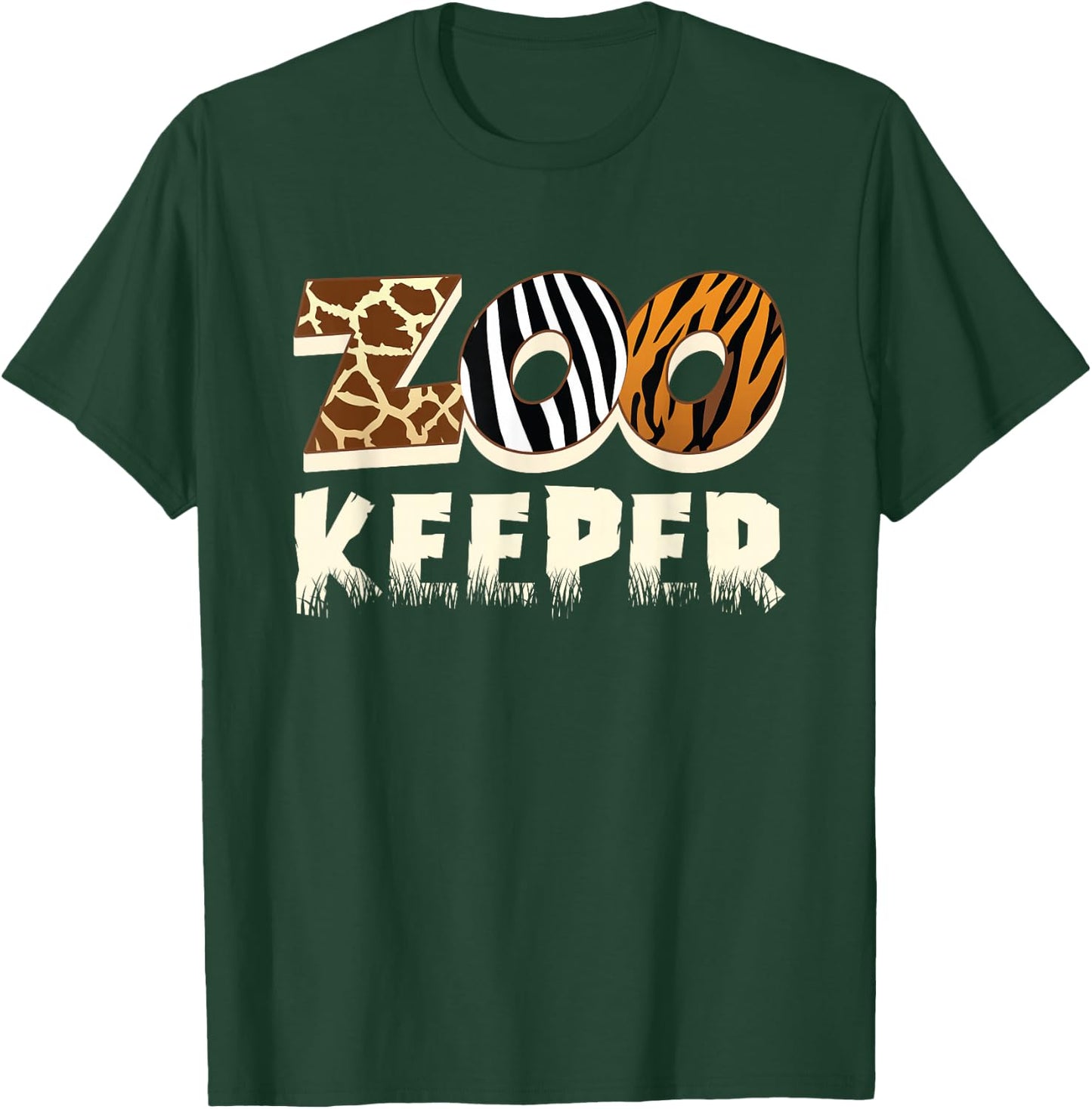 Zoowärter Zoo Zoo Keeper Profession T-Shirt - T-Shirt | Forest