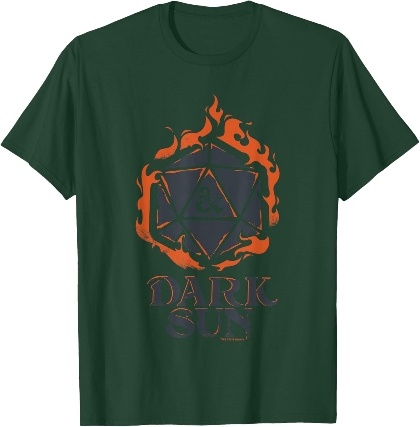 Dungeons & Dragons 50th Anniversary D20 Dark Sun Vintage T-Shirt - T-Shirt | Forest
