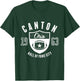 Canton Ohio City 1963 Vintage Athletic Style T-Shirt - T-Shirt | Forest