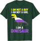 Not A Boy Not A Girl Dinosaur Trex Lgbtq Pride Non Binary T-Shirt - T-Shirt | Forest