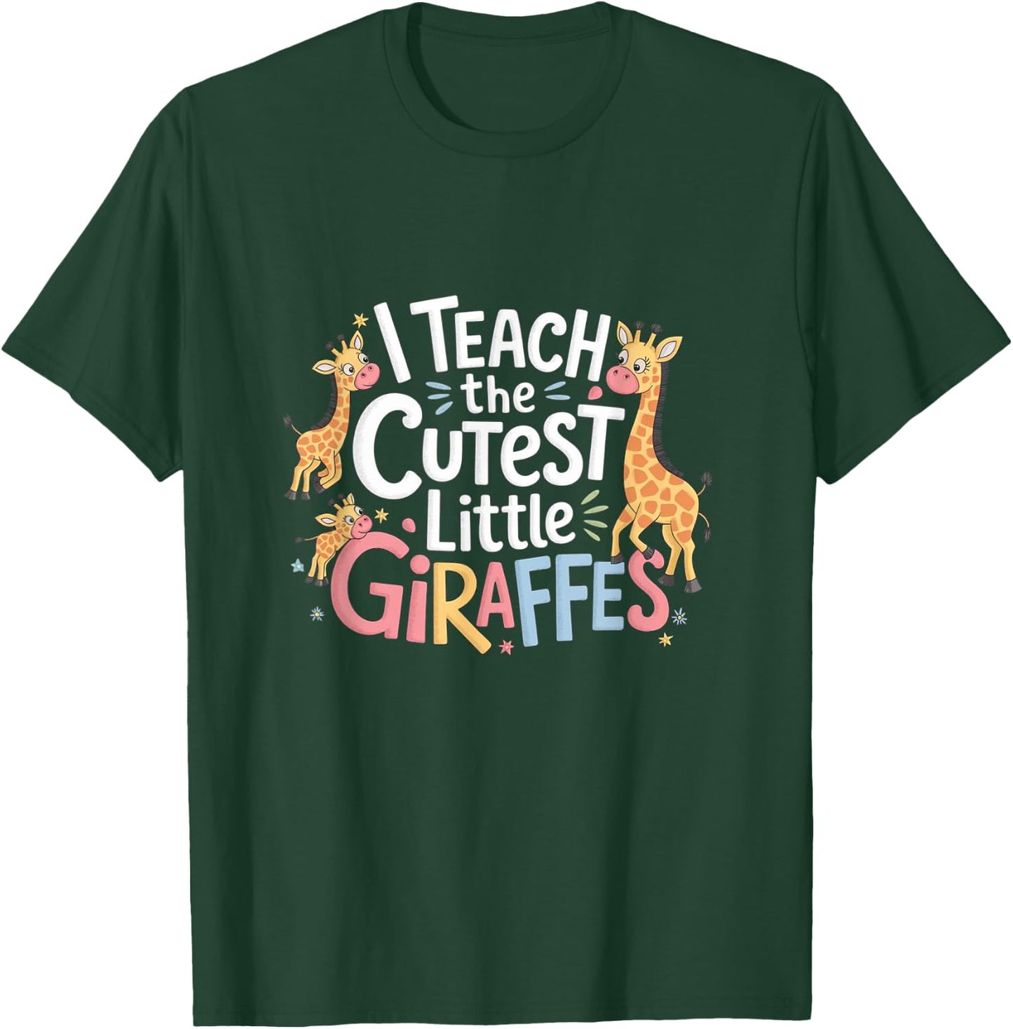 Funny Teacher School T-Shirt - T-Shirt | Forest
