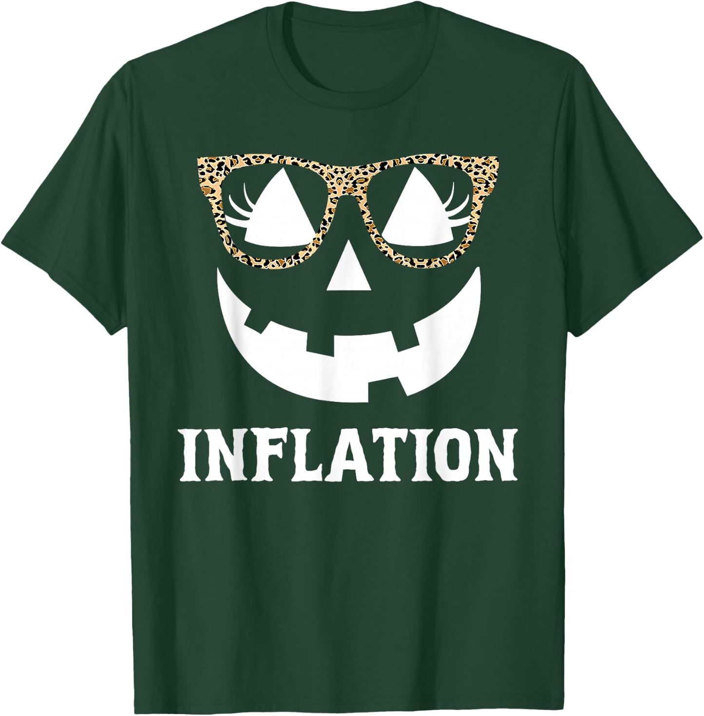 Due to Inflation Halloween Costume Couples Matching T-Shirt - T-Shirt | Forest