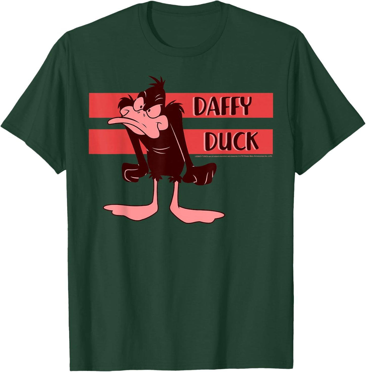 Looney Tunes Daffy Duck Angry Portrait T-Shirt - T-Shirt | Forest