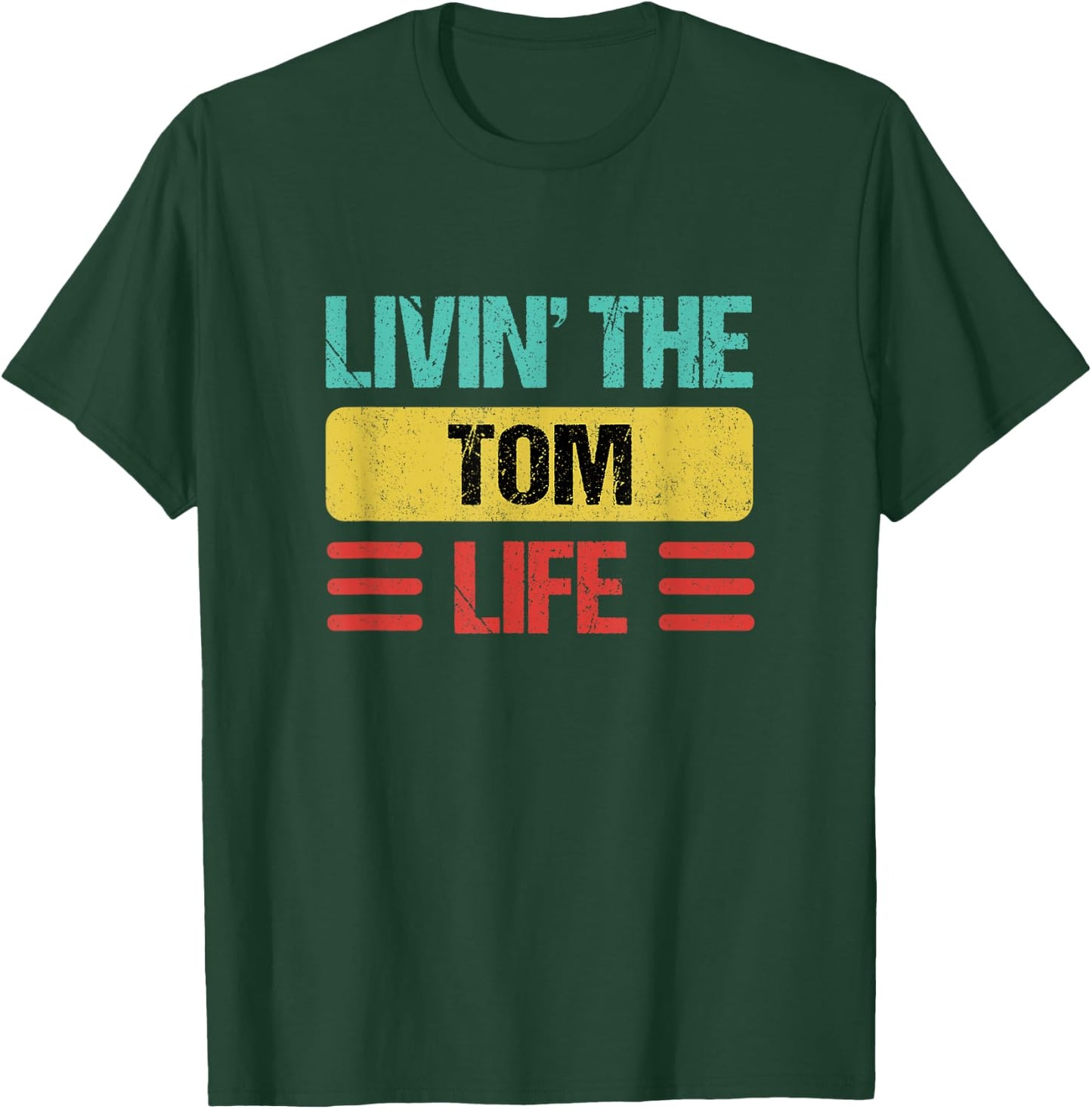 Tom Name T-Shirt - T-Shirt | Forest