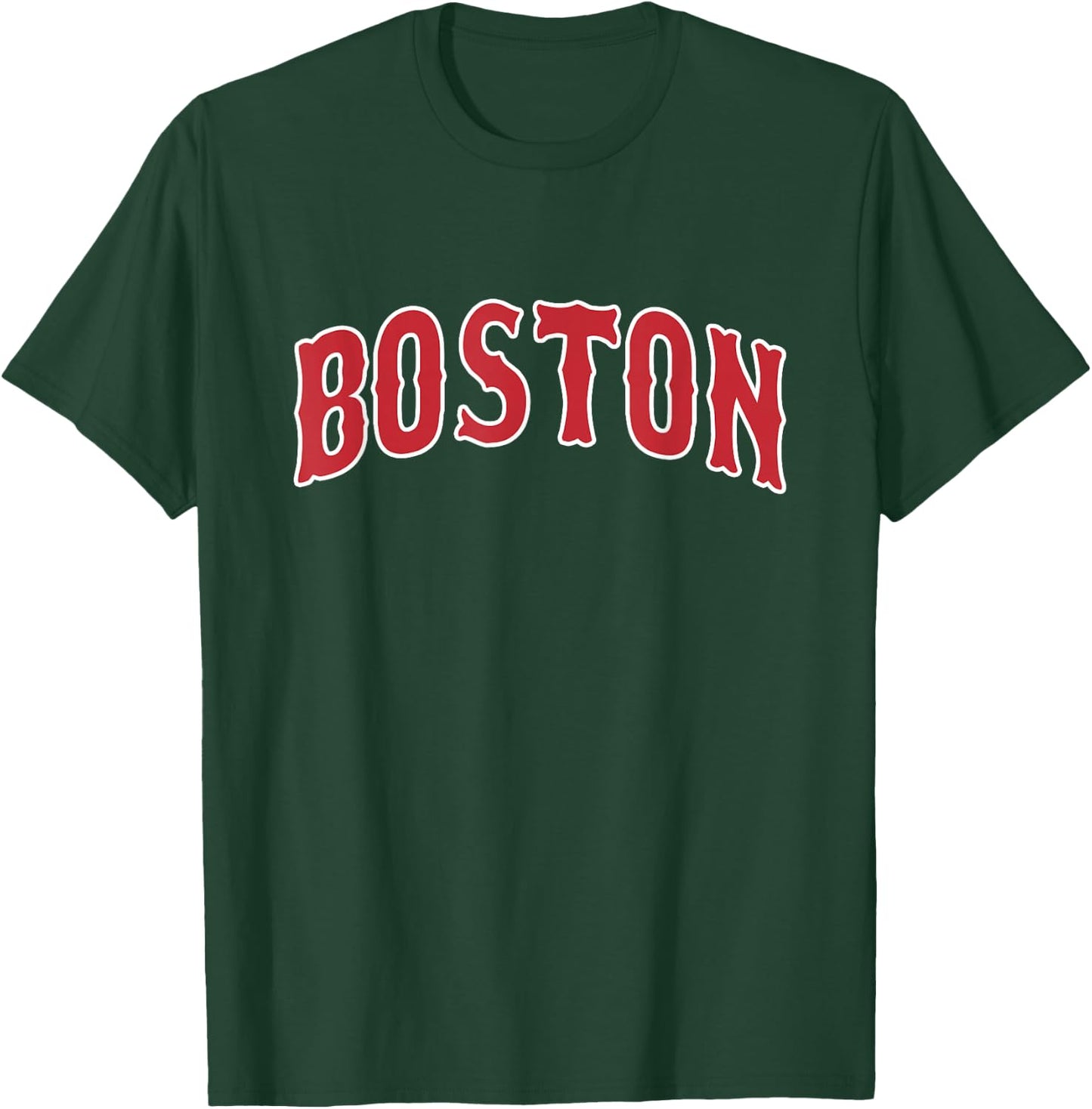 BOSTON - Throwback Design - Classic T-Shirt - T-Shirt | Forest
