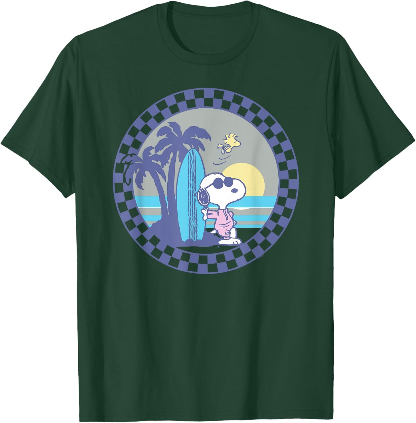 Peanuts Snoopy Surf's Up T-Shirt - T-Shirt | Forest