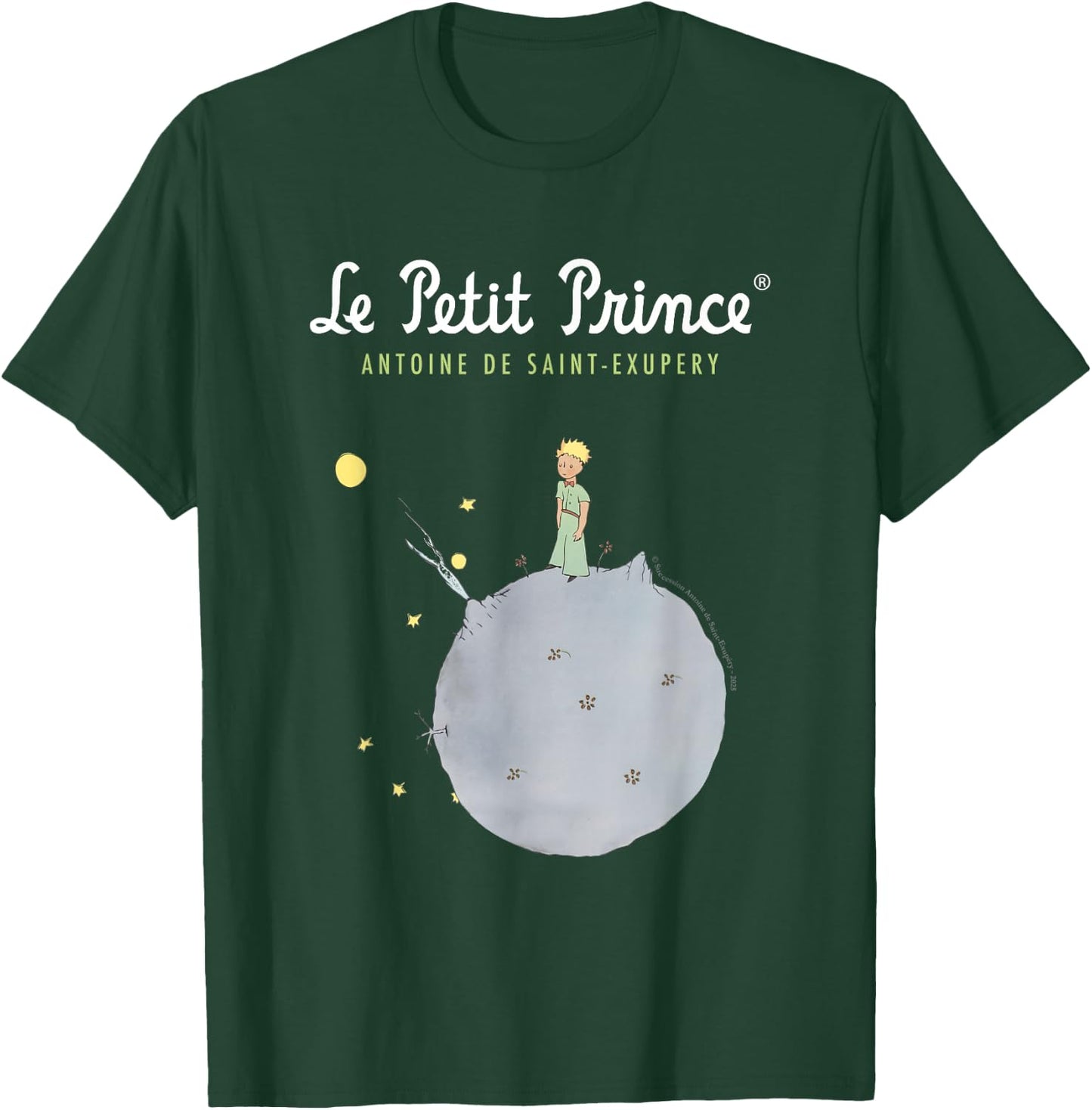 Le Petit Prince Antoine De Saint-Exupery Classic T-Shirt - T-Shirt | Forest