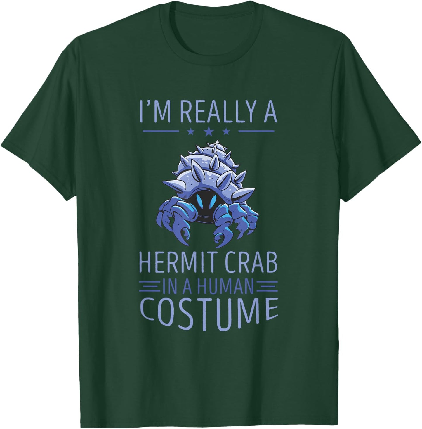Hermit Crab Human Costume Sea Animals Hermit Crab Lover T-Shirt - T-Shirt | Forest