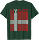 HYGGE Danish Flag T-Shirt - T-Shirt | Forest