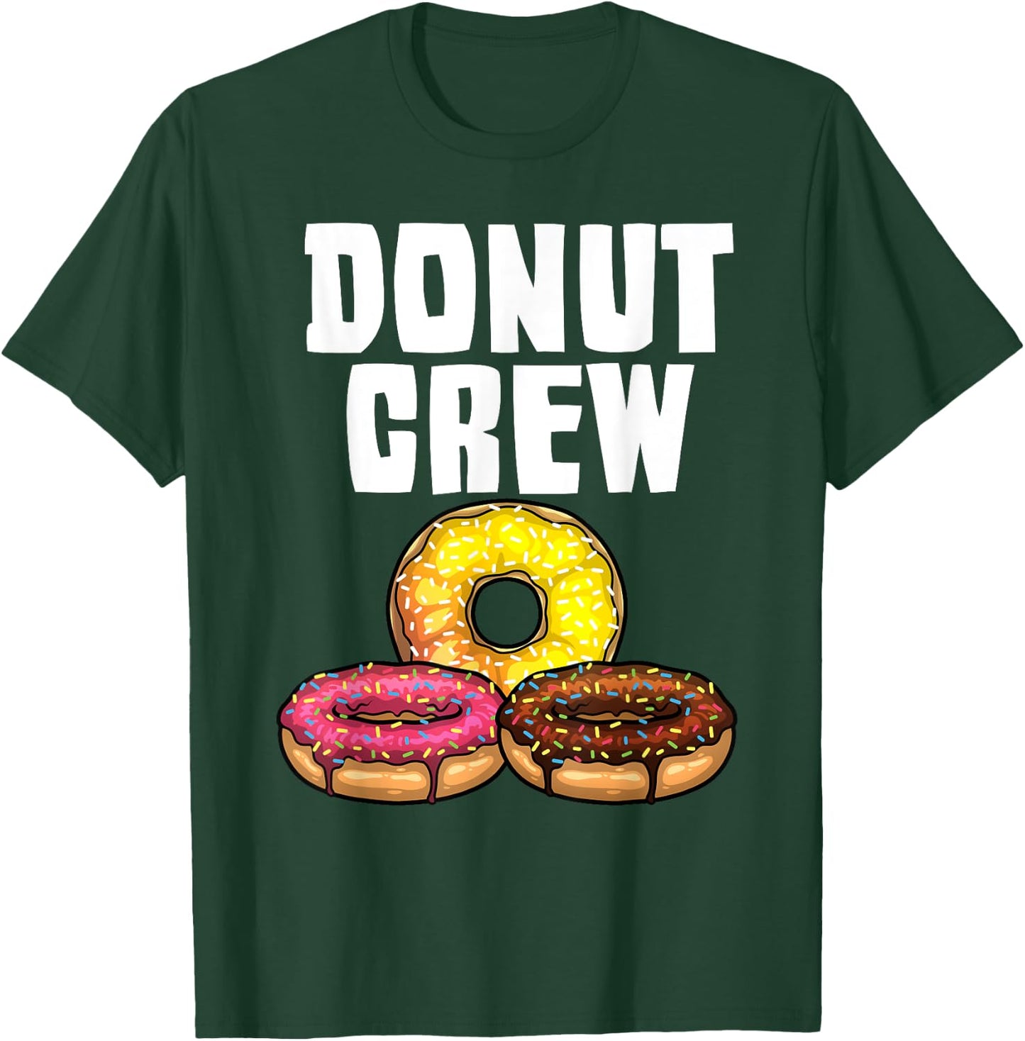 Funny Donut Women Doughnut Sprinkles Donut Lover T-Shirt - T-Shirt | Forest