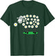 Adorable Cute sheep with daisy flower wool for girls and mum T-Shirt - T-Shirt | Forest