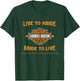 Live to Abide, Abide to Live Shirt T-Shirt - T-Shirt | Forest
