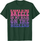 Karma Is The Breeze In My Hair On The Weekend Apparel T-Shirt - T-Shirt | Forest