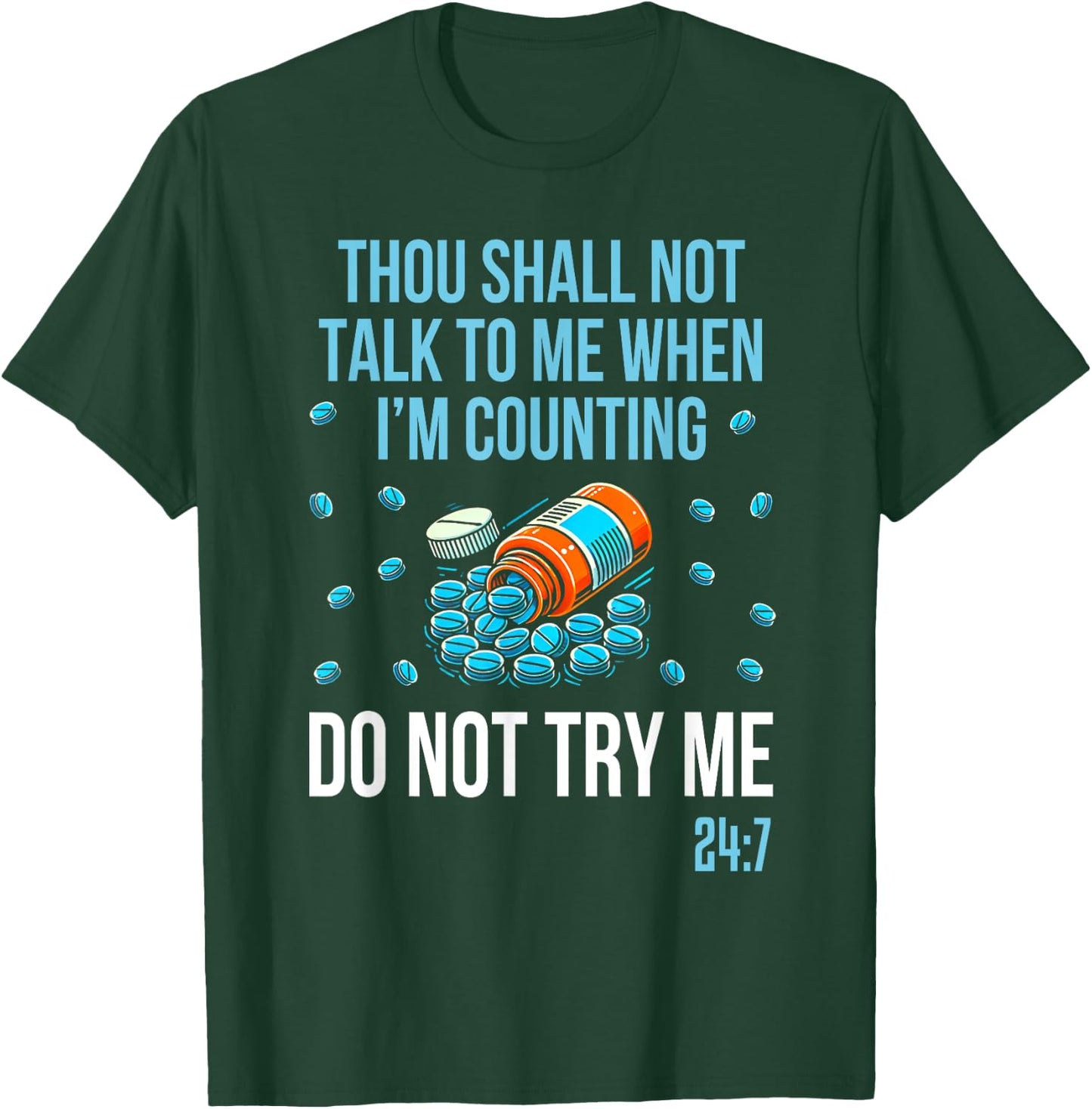Pharmacist funny pharmacy tech T-Shirt - T-Shirt | Forest