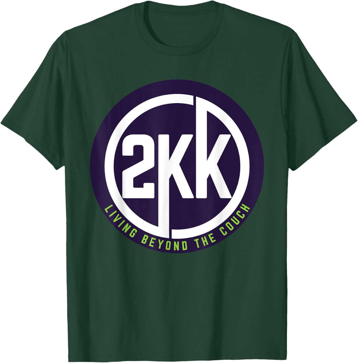 2KK logo 2024 design T-Shirt - T-Shirt | Forest