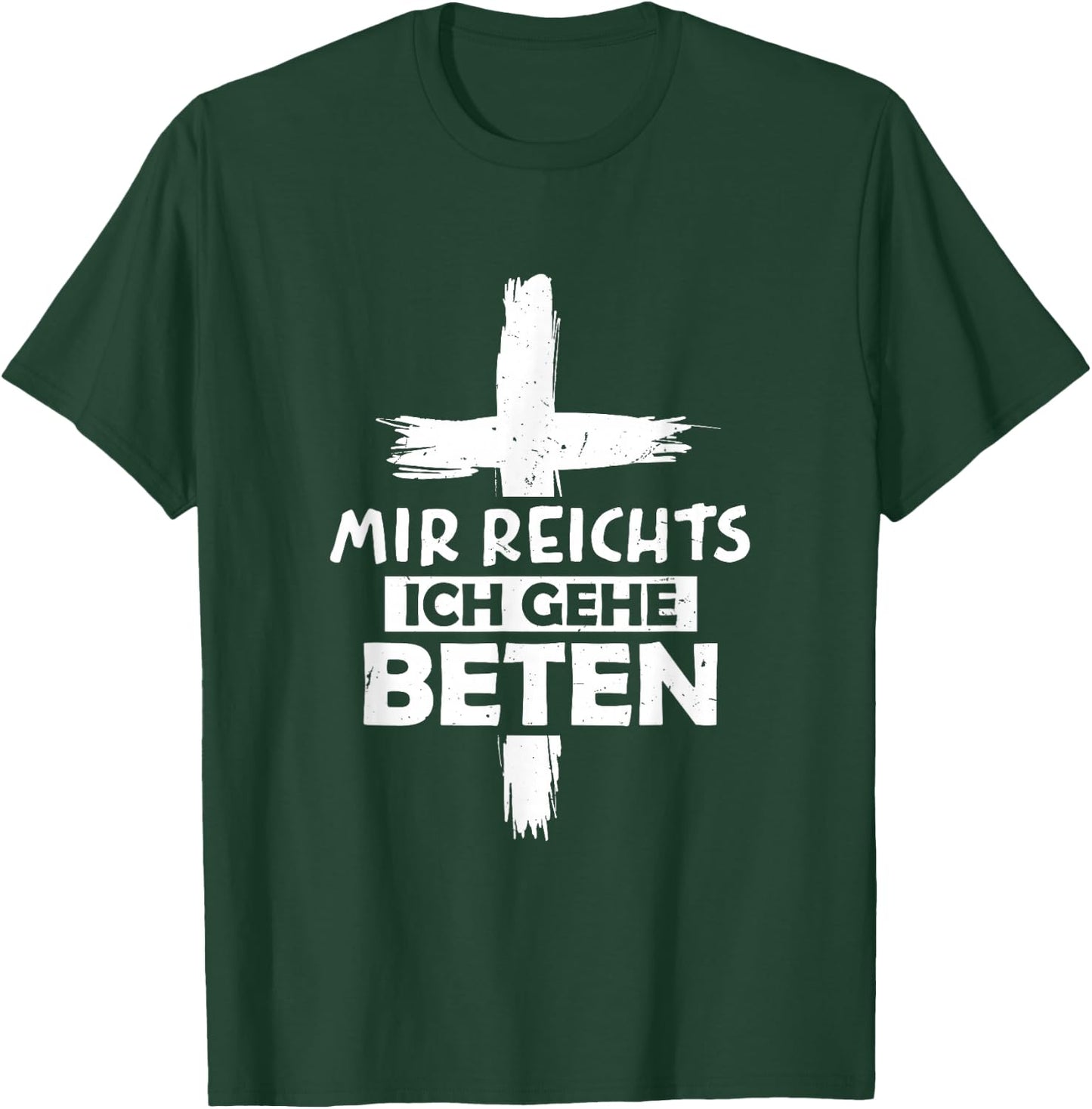 Jesus Mir Reichts Ich Gehe Beten Christian , black, s T-Shirt - T-Shirt | Forest