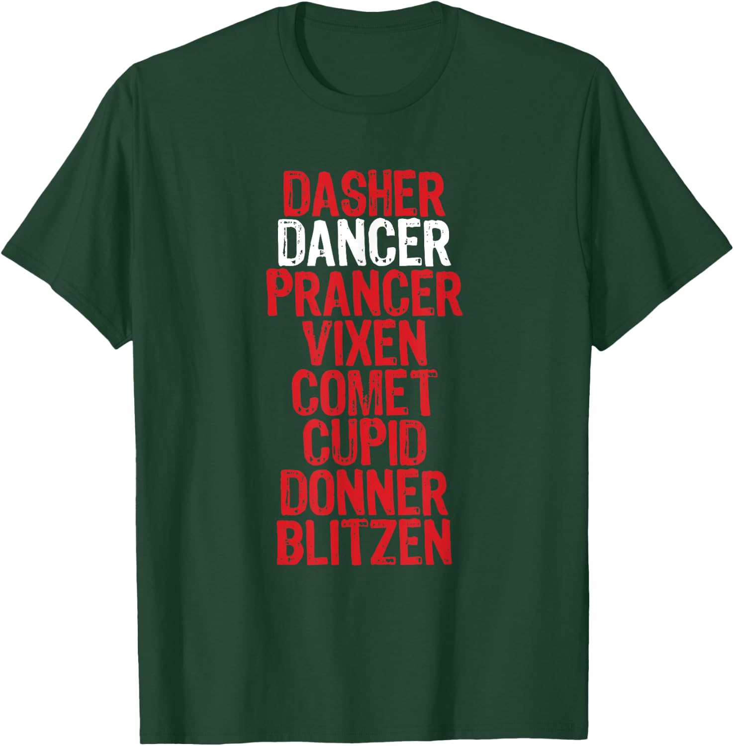 Dancer Christmas Shirt Girls Dance Top T-Shirt - T-Shirt | Forest