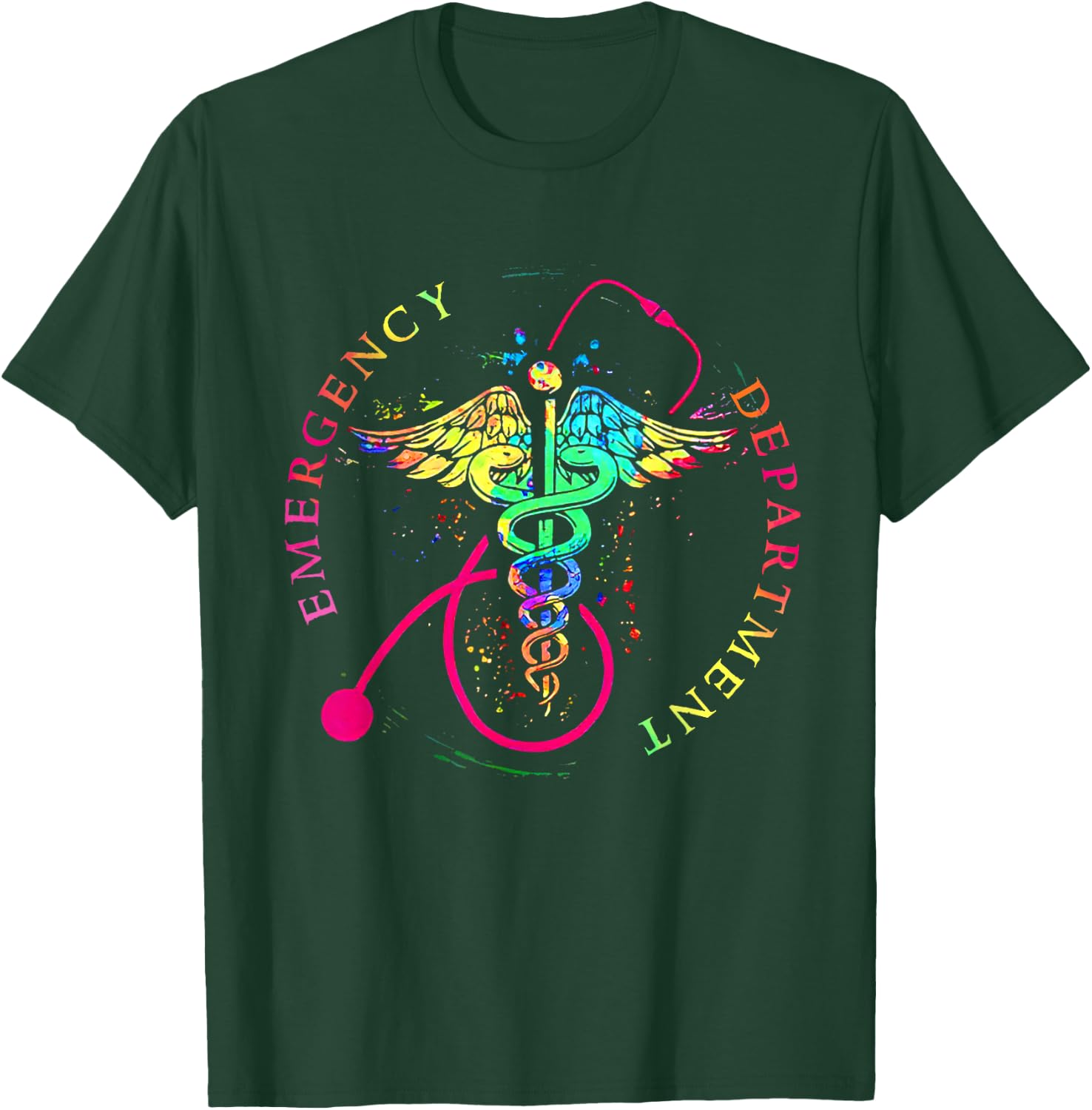 Emergency Department Shirt Emergency Room Healthcare T-Shirt - T-Shirt | Forest