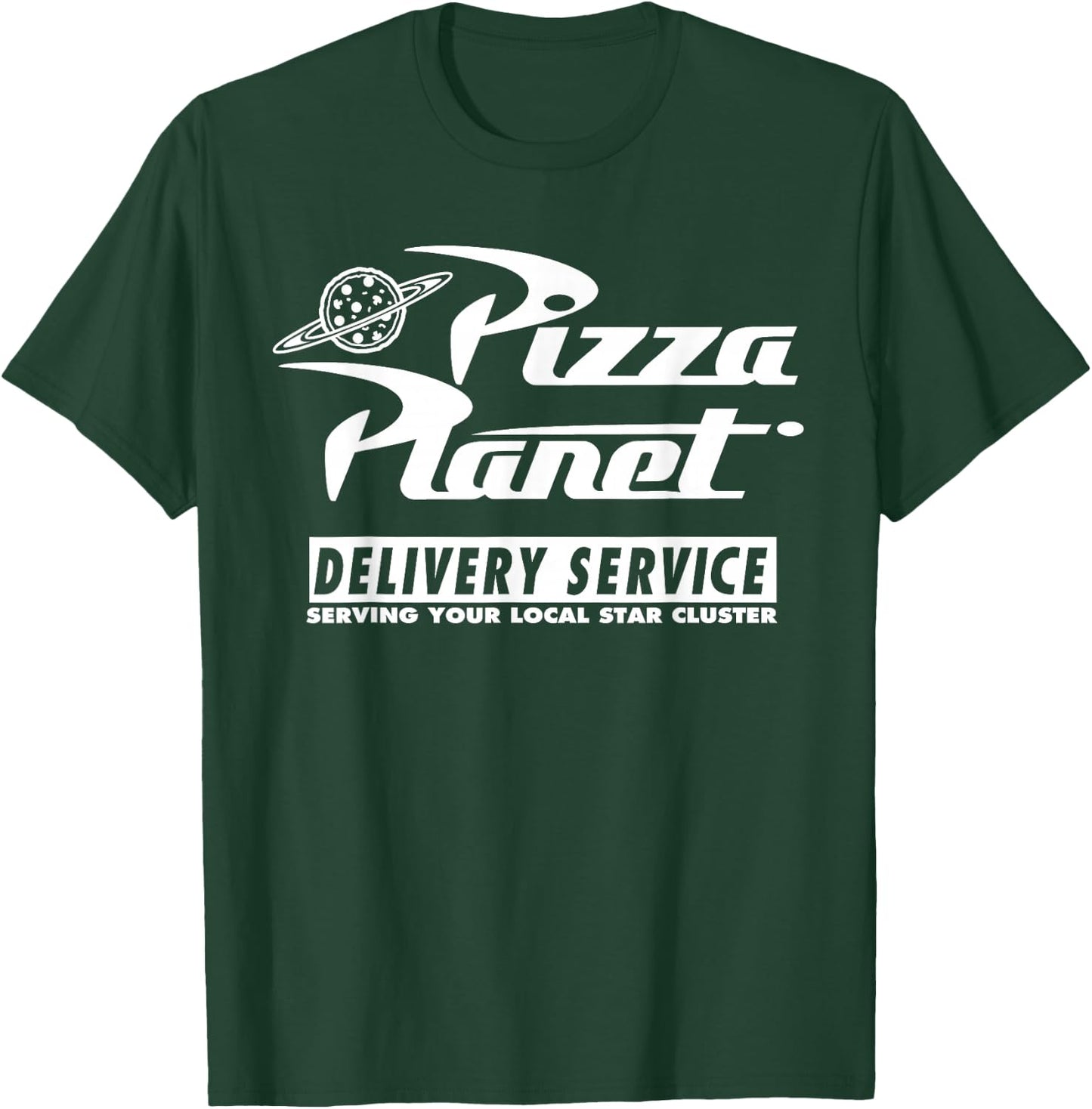 Disney Pixar Toy Story Pizza Planet Delivery Service Red T-Shirt - T-Shirt | Forest
