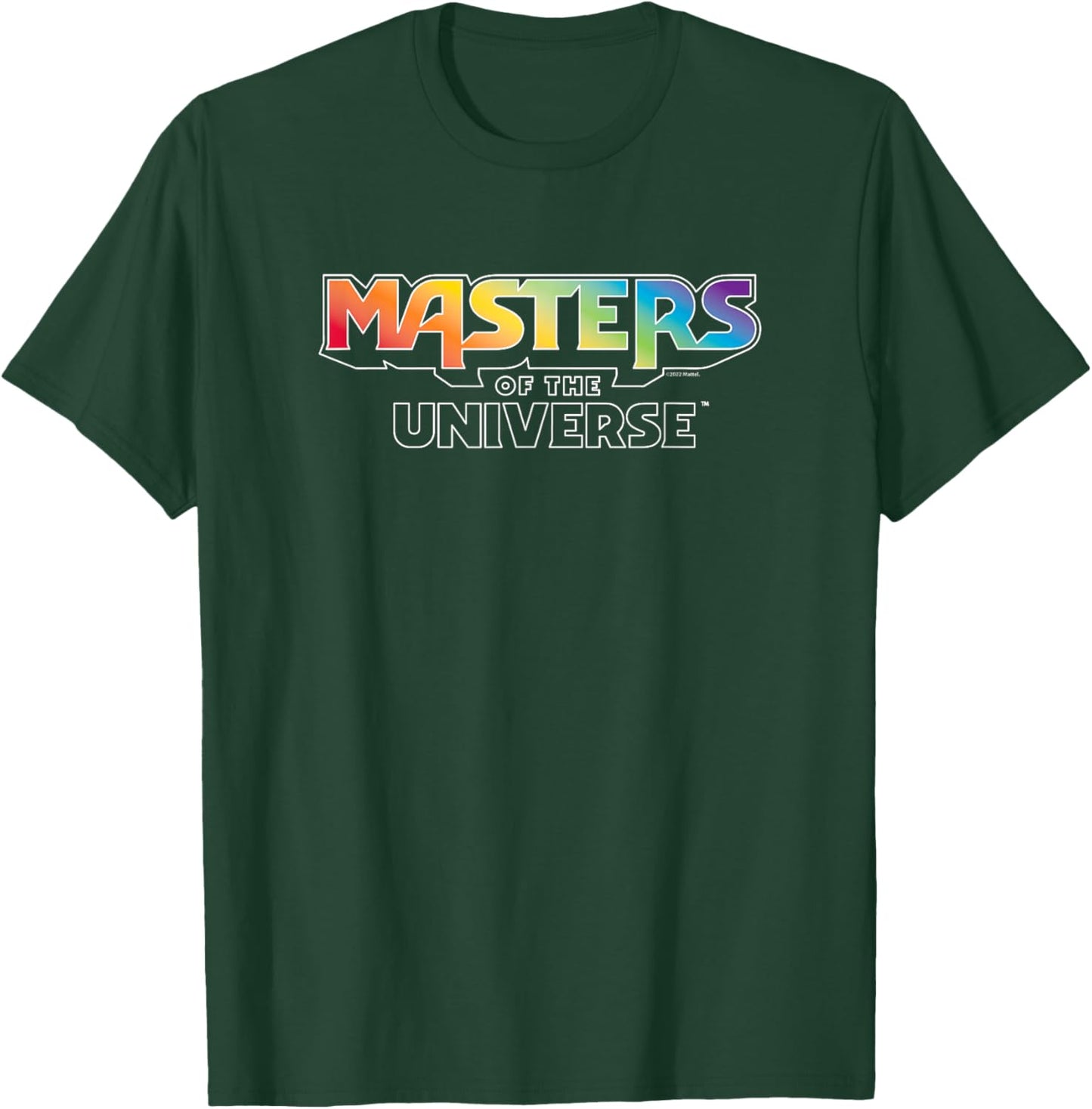 Masters Of The Universe Rainbow Logo , black T-Shirt - T-Shirt | Forest
