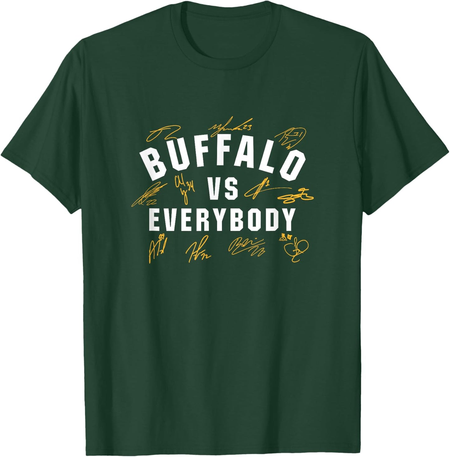 Buffalo vs Everybody - Buffalo Hockey - NHLPA T-Shirt - T-Shirt | Forest