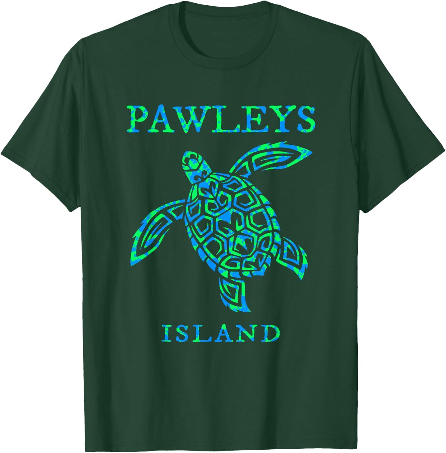 Pawleys Island South Carolina Sea Turtle Boys Girls Toddler T-Shirt - T-Shirt | Forest