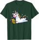 Unicorn Reading Believe in Yourself Motivational T-Shirt - T-Shirt | Forest