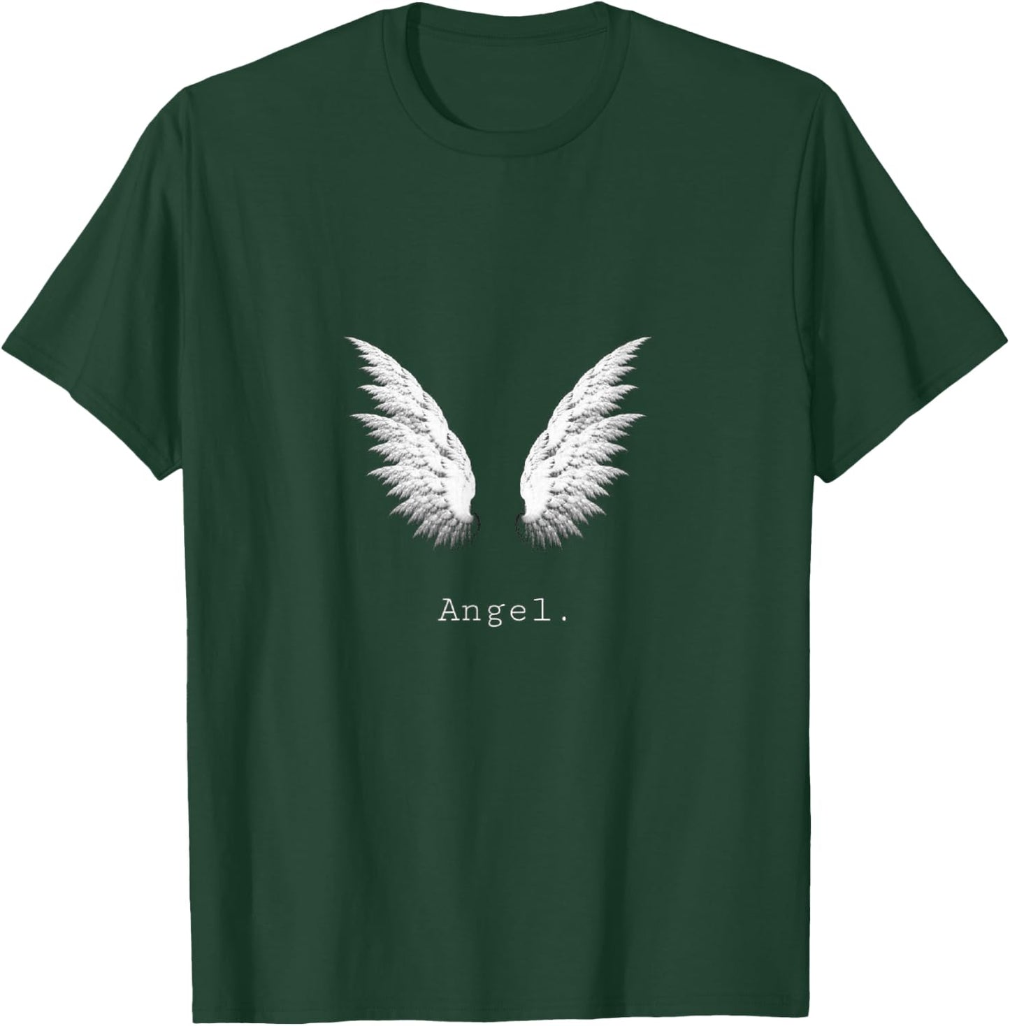 Angel Wings , Wings of the Angel Mobile Phone Case , black T-Shirt - T-Shirt | Forest