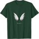 Angel Wings , Wings of the Angel Mobile Phone Case , black T-Shirt - T-Shirt | Forest
