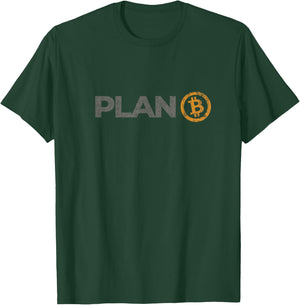 Bitcoin Plan B Crypto HODL BTC Cryptocurrency Bitcoin T-Shirt - T-Shirt | Forest