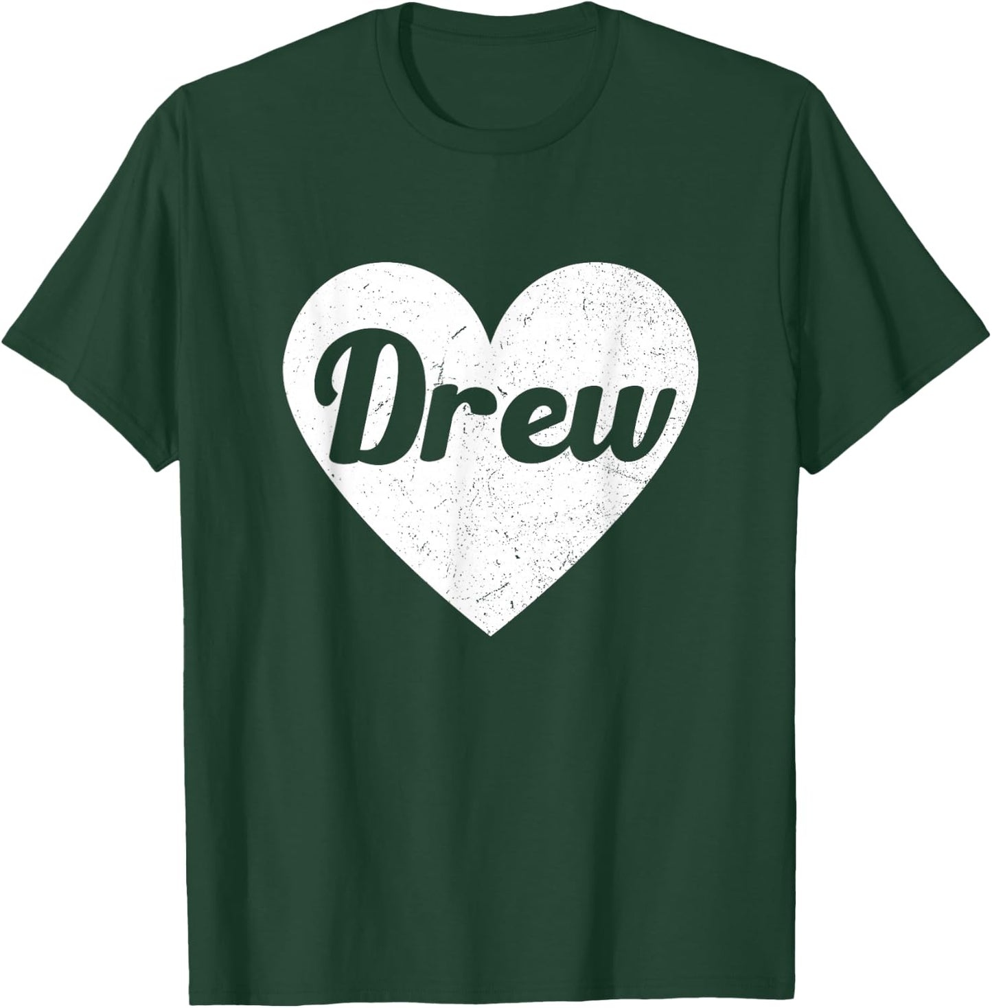 I Heart Drew - First Names And Hearts, I Love Drew T-Shirt - T-Shirt | Forest
