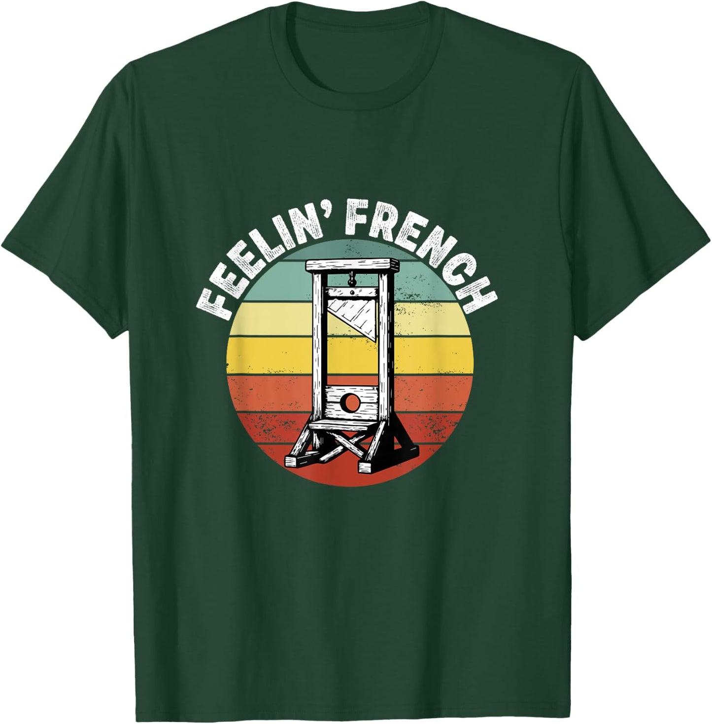 Guillotine Guilhotina Pour Homme Et Femme T-Shirt - T-Shirt | Forest