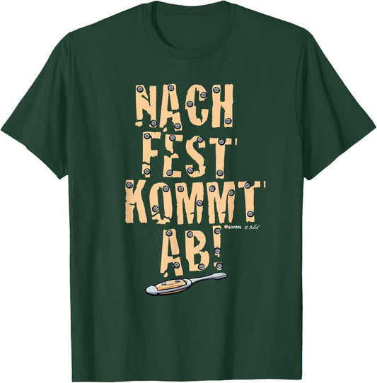 WERNER is ready to go, black T-Shirt - T-Shirt | Forest