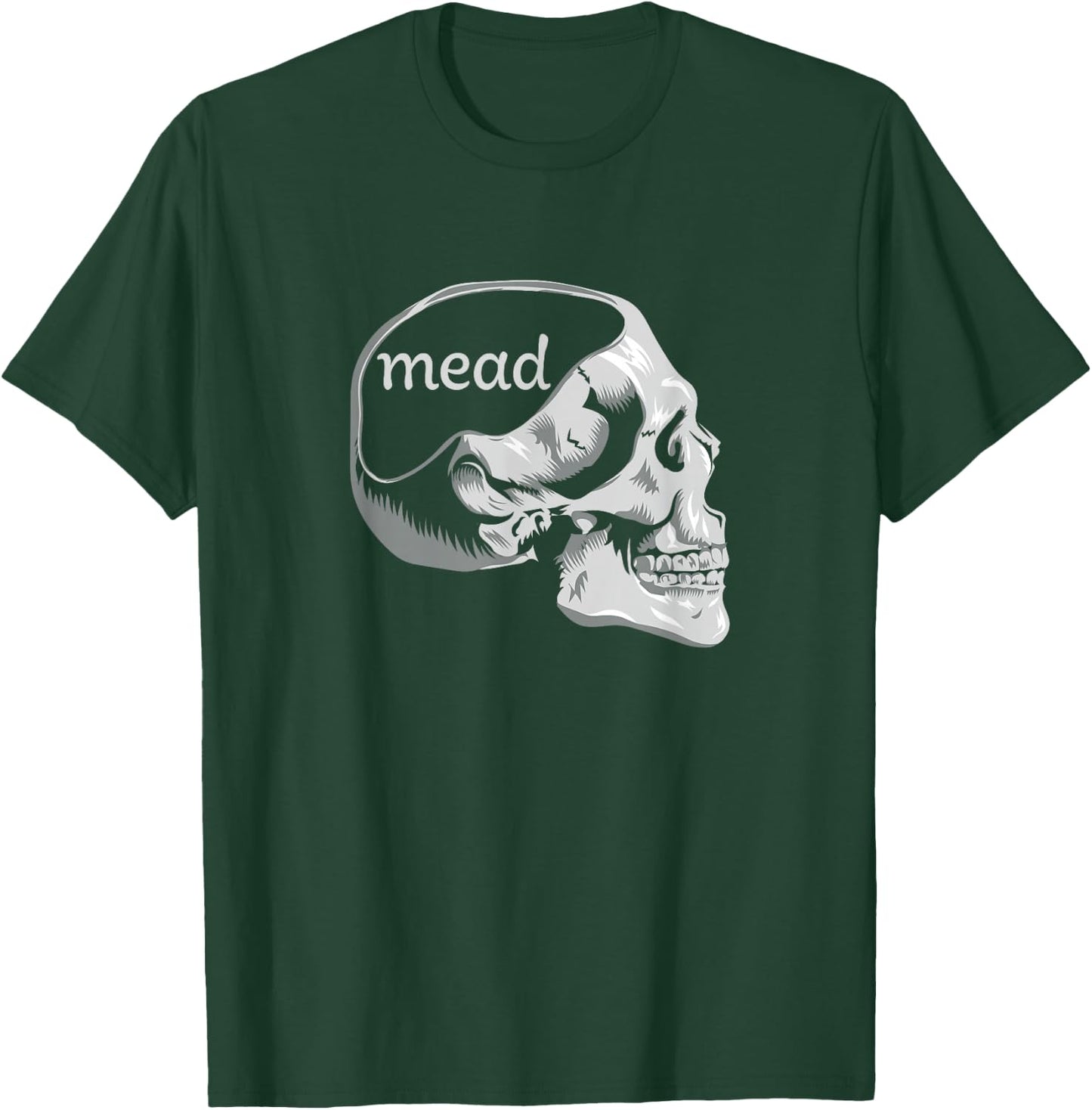 Mead On the Mind | Mead Making, Brewing Funny Graphic T-Shirt - T-Shirt | Forest